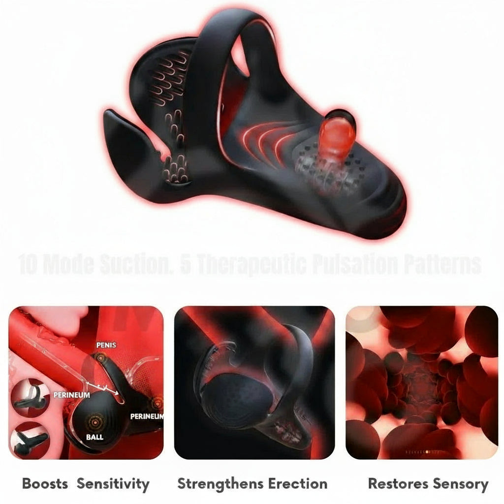 Alisanda™ VitalEngine Pro-The #1 5-in-1 at-home trainer that reverses ED &amp; PE with advanced precision